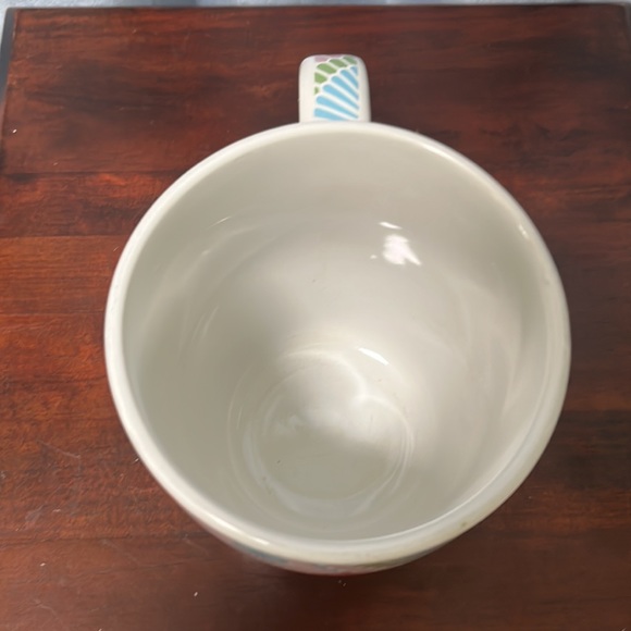 Colorful Debra Valencia Blue Harbor Oversized Coffee Mug - Picture 6 of 14